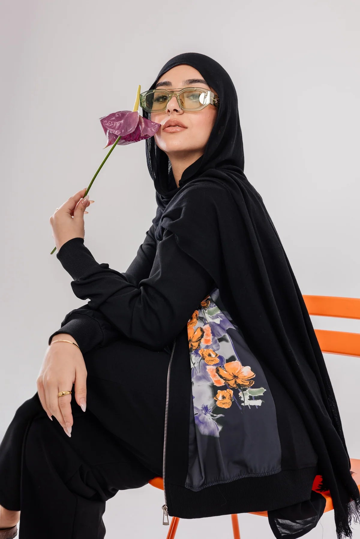 Floral Noir Set